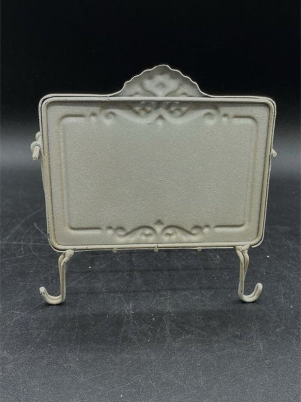 Soap Metal Wall Hanging Rack Dish Shabby Chic Farmhouse - Picture 9 of 11